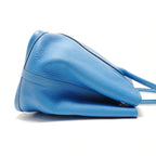 Hermes Tote Garden Party Vache Country Blue Royale — view 4