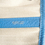 Hermes Tote Garden Party Vache Country Blue Royale — view 9