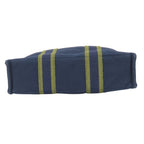 Hermes Tote Fourre Tout PM Canvas Navy Olive Daily Use — view 4