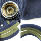 Hermes Tote Fourre Tout PM Canvas Navy Olive Daily Use — view 6