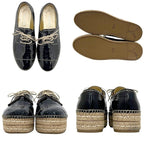 Prada Platform Espadrilles Black Shoes — view 2