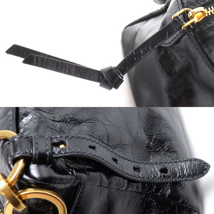 Prada Dangle Handbag Black — view 5