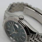 Rolex Datejust 41 Watch Jubilee Random Mint Green Polished — view 4