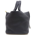 Hermes Picotin Lock MM Taurillon Clemence BK GD Handbag