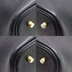 Hermes Picotin Lock MM Taurillon Clemence BK GD Handbag — view 5