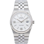 Rolex Land Watch Honeycomb Motif Box 18k White Gold SS — view 2