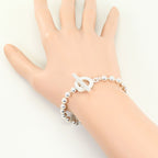 Gucci Ball Chain 925 Sterling Silver Bracelet 16.5 cm — view 4