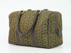 Celine C Sulky Mini Boston Bag Canvas Brown — view 2