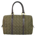 Celine C Sulky Mini Boston Bag Canvas Brown
