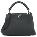 Louis Vuitton LV Capucines BB Taurillon Leather 2-Way Shoulder Bag Noir