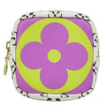 Louis Vuitton LV Porte-Monnaie Cube Monogram Giant Pouch White Purple