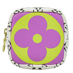 Louis Vuitton LV Porte-Monnaie Cube Monogram Giant Pouch White Purple