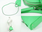 Hermes Bolide Mini 2-Way Shoulder Bag Leather Green — view 6