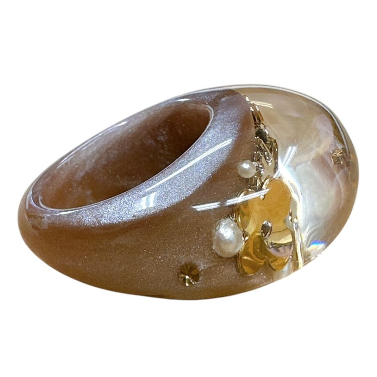 Louis Vuitton M Ring Bar Ankle John Brown Gold