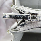 Chanel Wallet Compact Caviar Leather Quilted Silver CC Logo — view 7