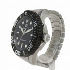 Gucci Timeless Diver Watch SS Quartz Black Dial — view 2