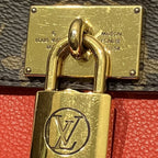 Louis Vuitton Marignan Monogram Handbag Leather Canvas — view 9