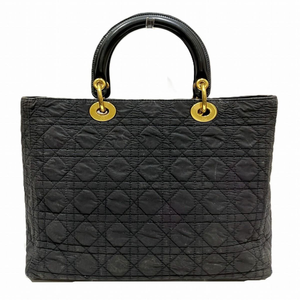 Dior Cannage Handbag Nylon — view 2