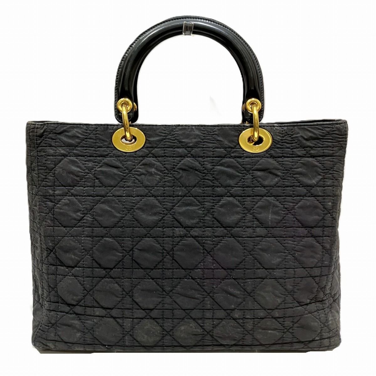 Dior Cannage Handbag Nylon — view 2