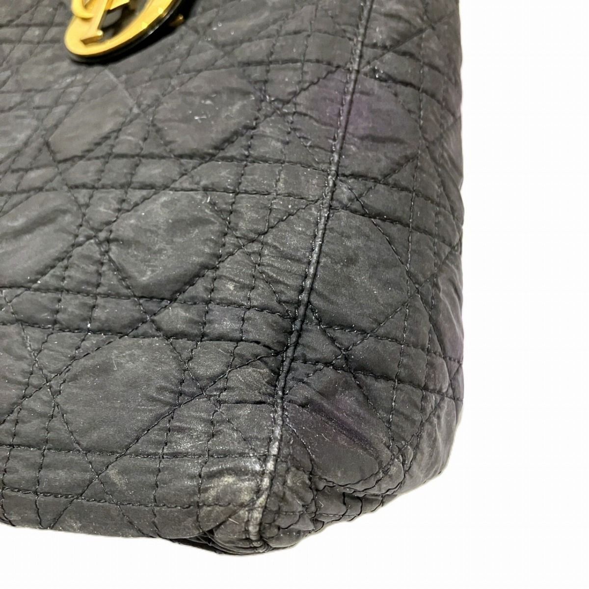 Dior Cannage Handbag Nylon — view 6
