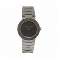 Bvlgari Watch SS Quartz Black Dial