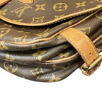 Louis Vuitton Saumur 30 Monogram Shoulder Bag Leather — view 9