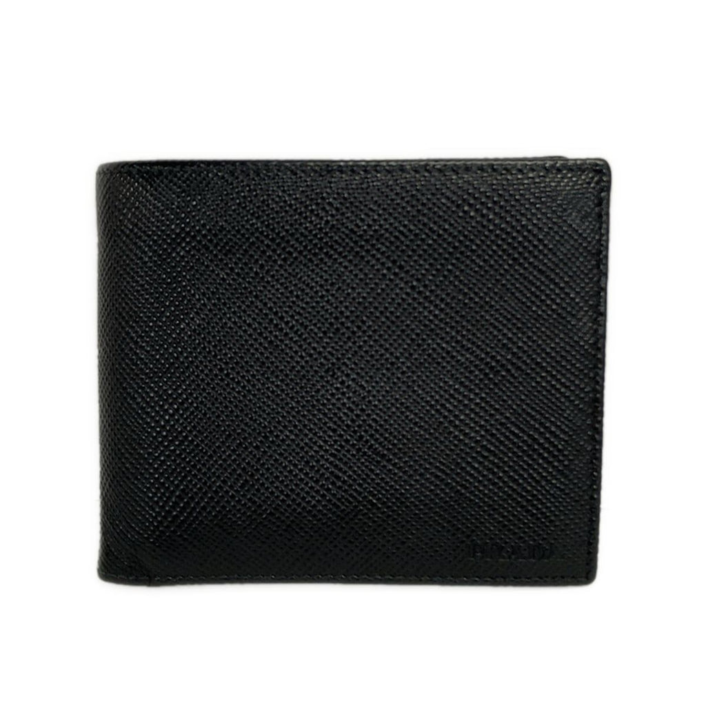 Prada Bifold Wallet Black Leather