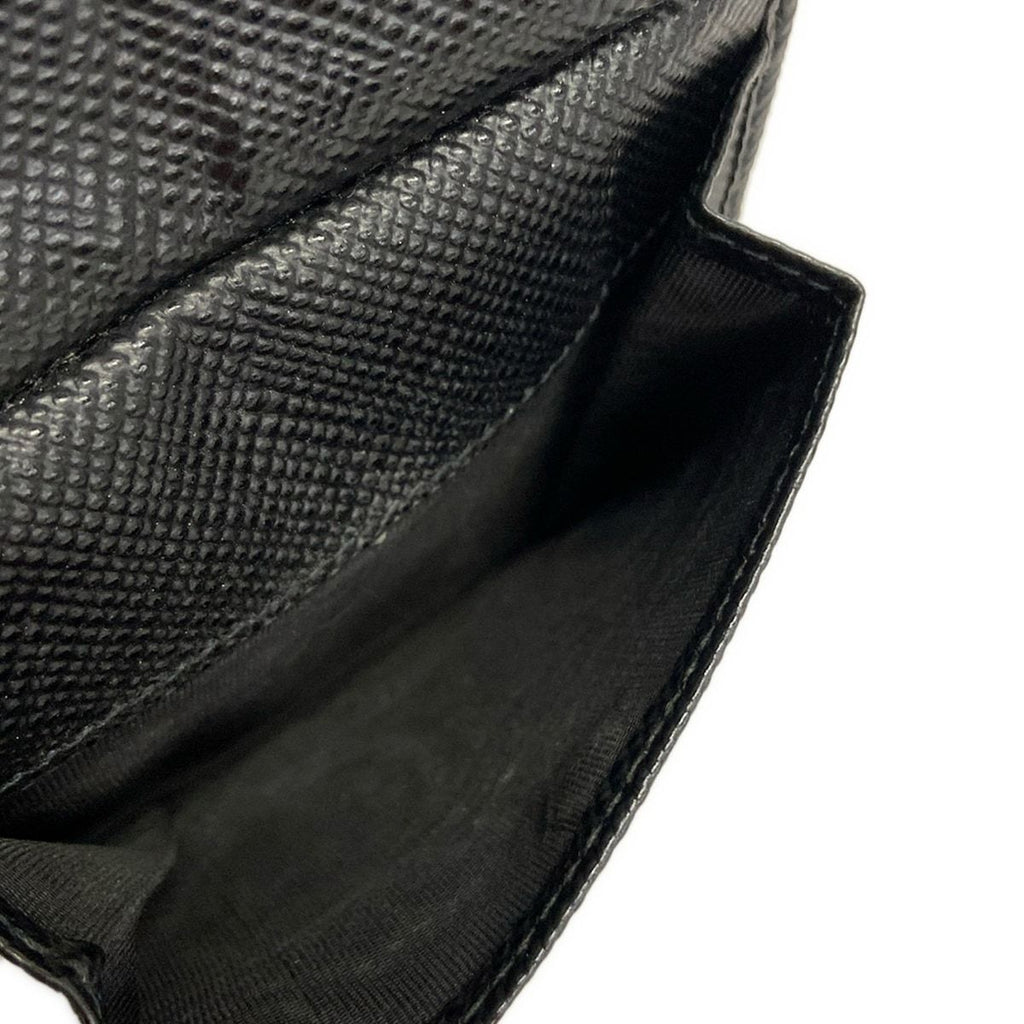Prada Bifold Wallet Black Leather — view 4