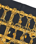 Hermes Bandana Scarf Black — view 2