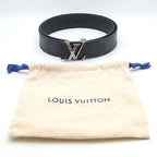 Louis Vuitton Tenture Ceinture Monogram Eclipse Black Belt Calf Leather — view 9