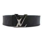 Louis Vuitton Tenture Ceinture Monogram Eclipse Black Belt Calf Leather
