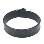 Louis Vuitton Tenture Ceinture Monogram Eclipse Black Belt Calf Leather — view 6