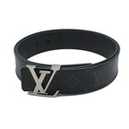 Louis Vuitton Tenture Ceinture Monogram Eclipse Black Belt Calf Leather — view 2