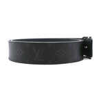 Louis Vuitton Tenture Ceinture Monogram Eclipse Black Belt Calf Leather — view 5