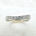 Dior Diamond White Gold Ring