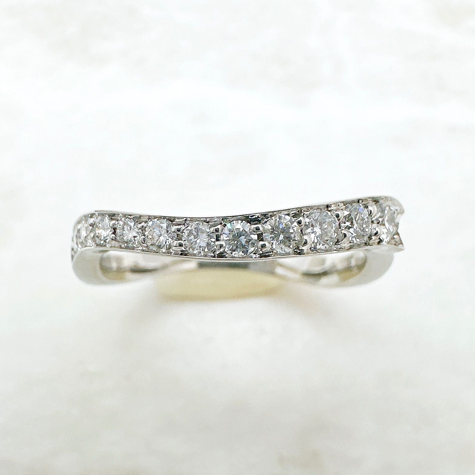 Dior Diamond White Gold Ring