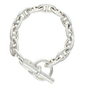 Hermes Chaine D'ancre GM Silver Bracelet