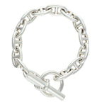 Hermes Chaine D'ancre GM Silver Bracelet