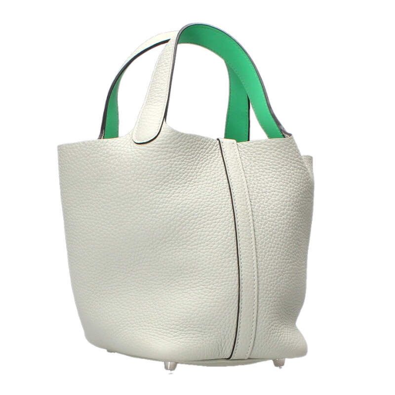 Hermes Picotin Lock PM Eclat Grineve Vert Comic Handbag PM — view 2