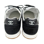 Chanel Sneakers 37 Navy Black Shoes — view 7