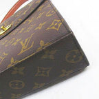 Louis Vuitton Malesherbes Handbag Monogram Brown — view 6
