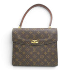 Louis Vuitton Malesherbes Handbag Monogram Brown — view 2
