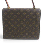 Louis Vuitton Malesherbes Handbag Monogram Brown — view 4