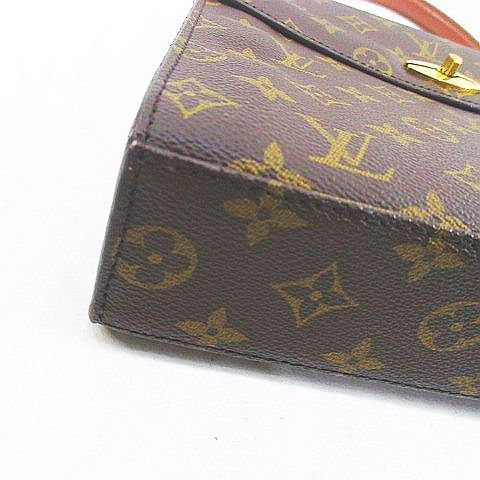 Louis Vuitton Malesherbes Handbag Monogram Brown — view 7
