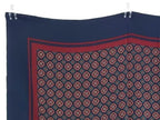 Chanel Shawl Navy Multicolor Silk 100% Large Geometric Pattern Scarf — view 2