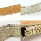 Loewe Shoulder Bag Anagram Nylon Leather Blue Camel Chien Pants Gold Crossbody — view 7