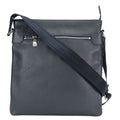 Louis Vuitton Shoulder Bag Sasha Taiga Dark Navy Crossbody Daily Use