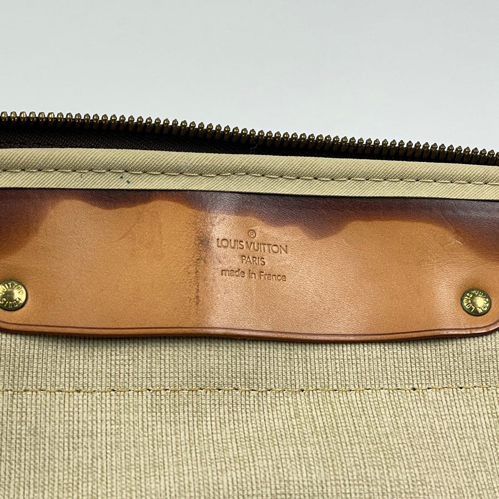 Louis Vuitton Alize de Poche Boston Bag 2-Way Monogram Brown — view 8