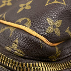 Louis Vuitton Alize de Poche Boston Bag 2-Way Monogram Brown — view 3