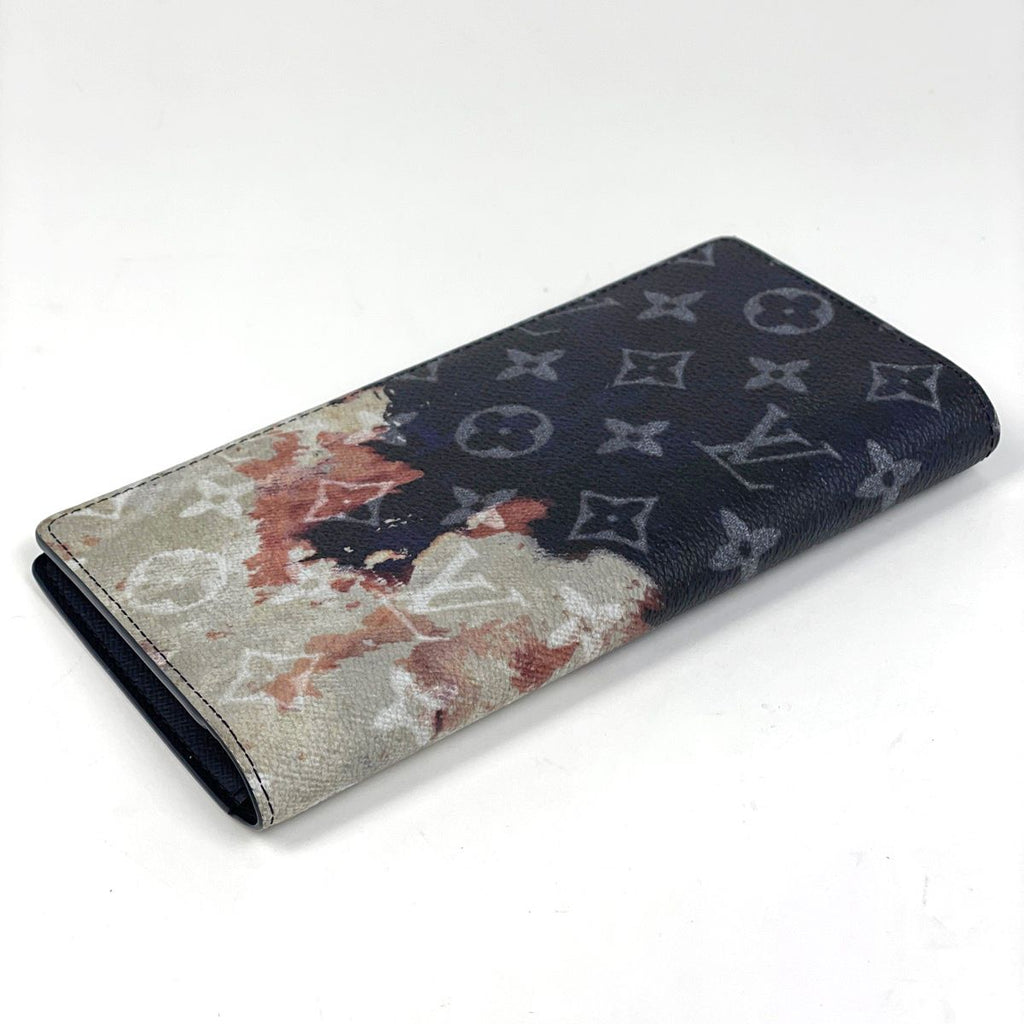 Louis Vuitton Portefeuille Brazza NM Monogram Bree Wallet Navy — view 2